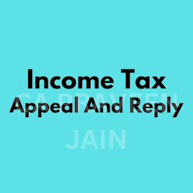 Income Tax Appeal and Reply